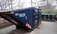 Affaldscontainer i karré 17, Sydhavnen